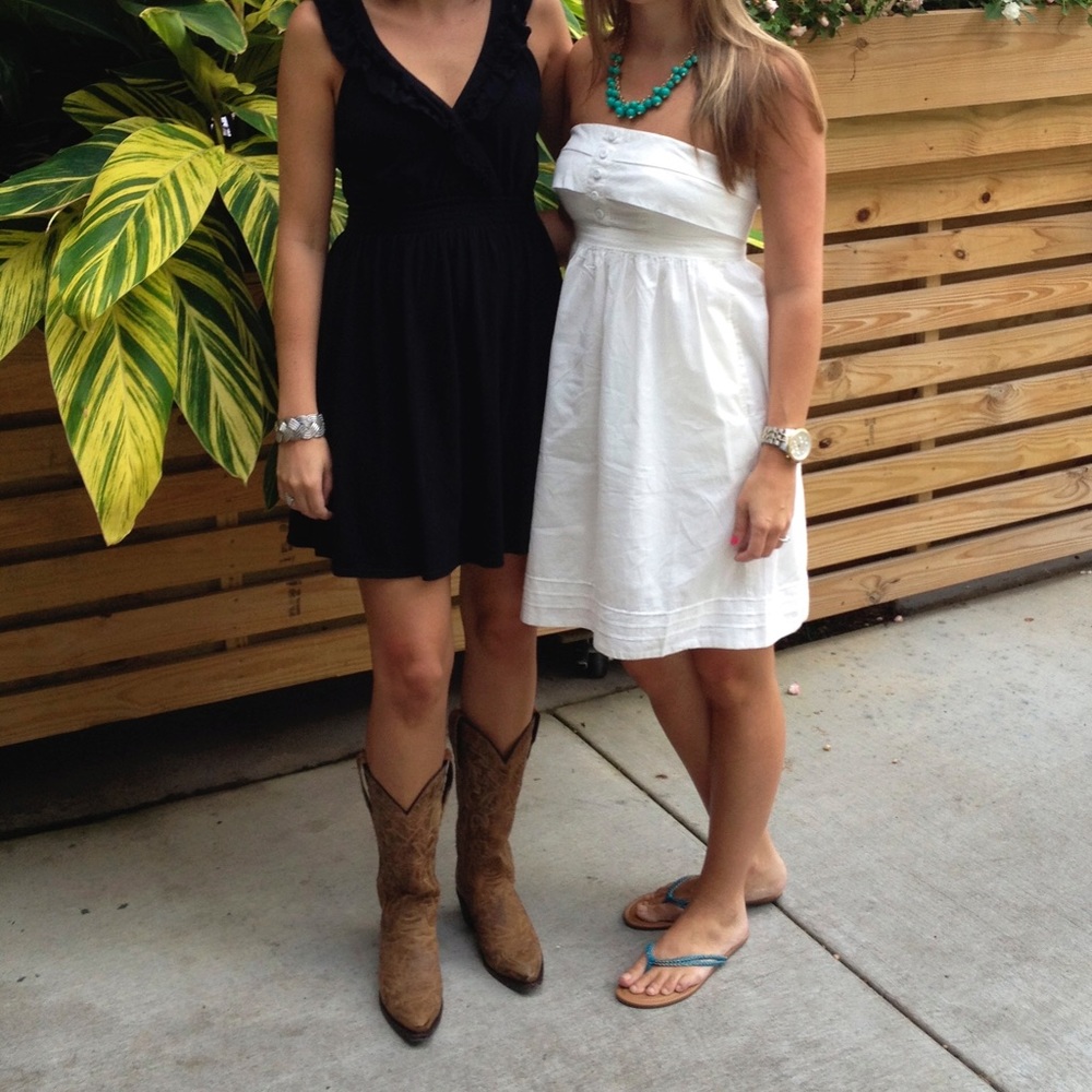 White GAP dress